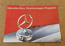1973 Mercedes Brochure 280 350 450 SL SEL SLC 230 250 600 Personenwagen-Programm picture