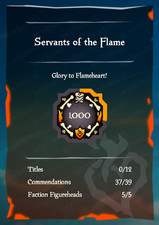 Sea of Thieves Boost PvP | 0 - 1000 levels | Servants of The Flame HG SoT picture