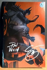 ABSOLUTE BATMAN 1 SIGNED 9.6+/ 9.8 NM/M Scott SNYDER & Dan MORA Variant Foil picture