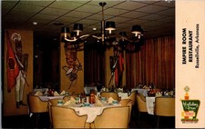 Holiday Inn Russellville Arkansas Empire Room Restaurant Postcard picture