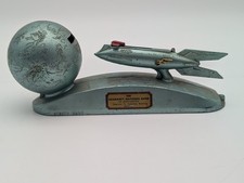 VTG 1950's Shoot The Moon Strato Mechanical Coin Bank West Virginia - No Key picture