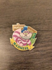 Disney Alice In Wonderland Cheshire Cat Flirting With Madness Pin Spinner picture
