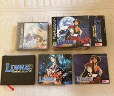 Lunar 2: Eternal Blue Complete PS1 PlayStation 1  CIB + Pendant picture