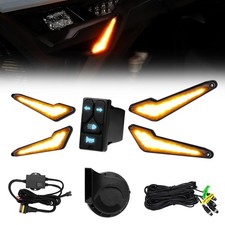 UTV Turn Signal Kit KEMIMOTO Triangle Horn picture