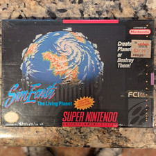 FCI SimEarth: The Living Planet Simulation SNES picture