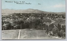 Vintage Moscow Idaho Postcard c1910 U of I Panoramic View CU Williams Photoette picture