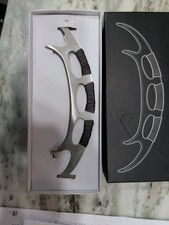 Star Trek Klingon Bat'leth Miniature Replica Letter Opener with Stand 2012 CBS picture