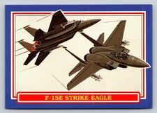 Desert Storm F-15E Strike Eagle Limited Collector's Edition Card 30 picture