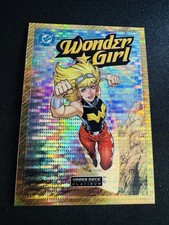2026 Upper Deck DC Platinum Wonder Girl Cover Variant Seismic Gold /10 picture