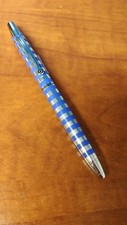Franklin Covey Nantucket Aluminum with Cornflower Twist Ballpoint Pen picture