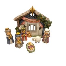 JC Penney Childrens Nativity Porcelain REPLACEMENT Pieces Figures EUC picture