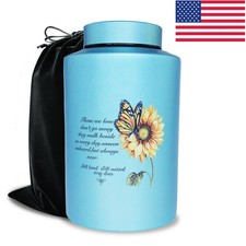 Large Cremation Urns for Adult Male Female Man Women Ashes with Pouch picture