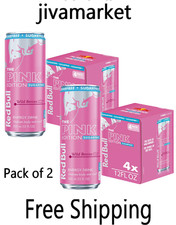 Pink Edition Sugarfree Energy Drink, Wild Berries, 12 fl. oz each, 8 Cans Total picture
