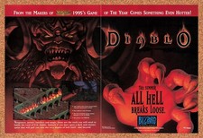 1996 Diablo GOTY Original Advertisement / Retro Promo v4 picture