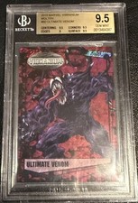 2015 UD Marvel Vibranium Molten #80 Ultimate Venom /299 BGS 9.5 GEM MINT picture