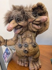 NyForm Two-Headed Troll figurine. Includes original booklet and tag on bottom picture
