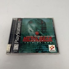 Sony PlayStation 1 Metal Gear Solid: VR Missions CIB Clean Disc picture