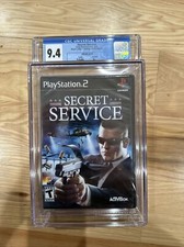 Secret Service: PS2 (Sony Playstation, 2008) Brand New Factory Sealed CGC 9.4 A+ picture
