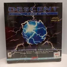 Descent I & II: The Definitive Collection Windows 95 New Factory Sealed PC, 1997 picture