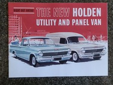 HOLDEN EJ UTE AND VAN BROCHURE picture