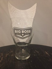 Big Boss Brewing Company Stout Glass - Great Condition (Defunct NC Brewery) picture