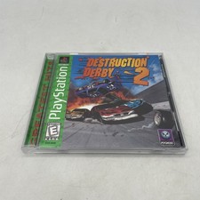 Destruction Derby 2 (Sony PlayStation 1, PS1) Complete CIB Greatest Hits Tested picture