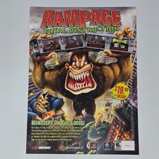 Rampage Total Destruction PS2 GameCube Monsters Print Ad/Poster Promo Art picture