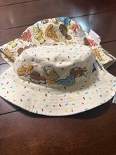 Disney Parks Disney Eats Snacks Spirit Jersey Bucket Hat Reversible Unisex NEW picture
