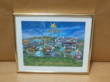 VTG Rare 1999 Universal Studios Escape Orlando Florida 20 Piece Puzzle Print Ad picture