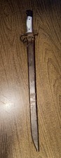 WWII Imperial Japanese Type 30 Arisaka Rifle Bayonet w/ Scabbard TANG MARK picture