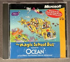 Scholastic's - The Magic School Bus Explores the Ocean (PC Game CD-ROM, 1996) picture