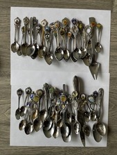 50+ Lot Of Vintage Souvenir Spoons Collectible picture