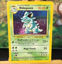  Nidoqueen Jungle Holo Rare 7/64 English 1999 90 HP wotc picture