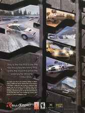 2002 RalliSport Challenge Xbox Video Game Magazine Page Print Ad Racing picture