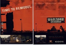 Warzone 2100 RTS PC Video Game Art 1998 Vintage Print Ad Poster picture