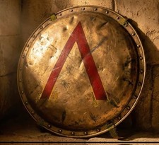 Medieval 300 Spartan Round Shield Greek King Leonidas & Best gift Holiday picture