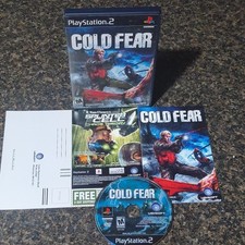 Ubisoft Cold Fear (PS2 2005) Complete w/ Manual & Reg Card - Tested and Works picture