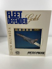 Fleet Defender Gold F-14 Tomcat Simulation Multimedia PC DOS Big Box CD-Rom CIB picture