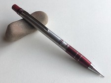 Vintage TOMBOW 500 Mechanical Pencil .5mm Lead Sticker NOS Red Silver M21 Japan picture