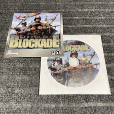 Operation Blockade PC Video Game Windows CD-ROM Infogrames Disc & Manual 2002 picture