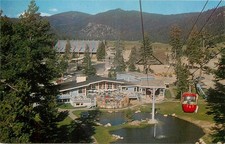 Vintage Squaw Valley Sky Ride Gondola Postcard, Olympic Valley, California 1960s picture