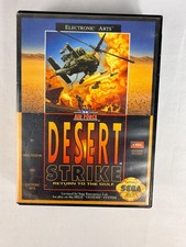 Desert Strike Return to the Gulf Sega Genesis 1992 CIB Complete Manual Tested picture
