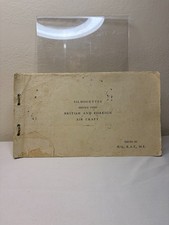 Rare British Manual for Military Aircraft Identification - RAF WW2 picture