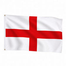 ENGLAND FLAG 5FT X 3FT ST GEORGES LARGE NATIONAL ENGLISH FOOTBALL SPORTS TEAM picture
