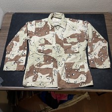 Vintage USGI Desert Camouflage Coat Chocolate Chip 5 Color Camo Military Jacket picture