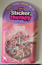 NEW Zuru Sticker Therapy Kawaii Kitties Scenes (Precision Tweezers included) picture