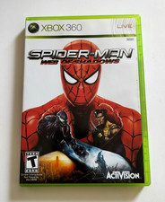 Spider-man Web of Shadows Spiderman Xbox 360 Authentic Box Case & Artwork ONLY picture