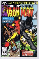 Iron Man #144 VF/NM Signed w/COA Bob Layton 1981 Marvel Comics picture