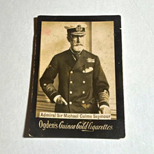 Ogdens Guinea Gold Cigarettes Tobacco Card Admiral Sir Michael Culme Seymour picture