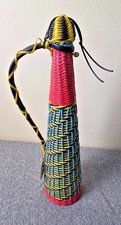 VTG Westwood 60s Mid-Century Modern Scoubidou wine Carafe Decanter Iberian Tag picture